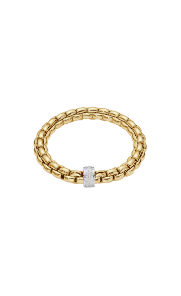 Fope Eka Flex it Gelbgold Armband mit Diamanten 60411BX_PB_Y_XBX