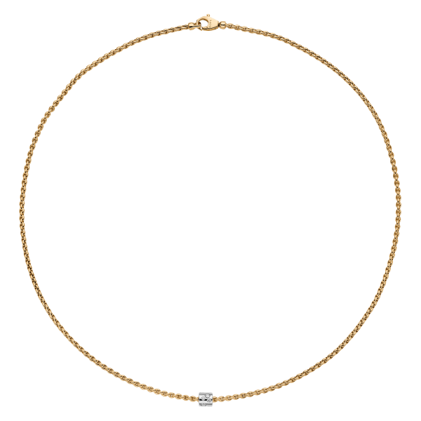 Fope Aria Gelbgold Kette mit Brillanten 89003CX_BB