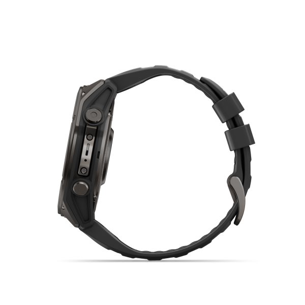 Garmin fēnix 9 - 51 mm Schwarz/Carbongrau DLC Titan 010-04763-11