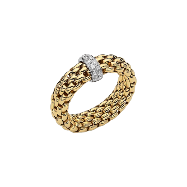 Fope Vendôme Flex it Gelbgold Ring mit Diamanten 55902AX_BB
