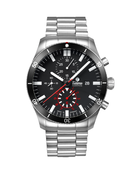 Tutima Grand Flieger Airport Chronograph 6401-02 bei Juwelier Hungeling