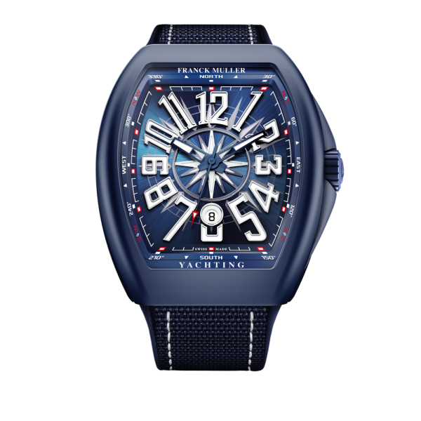 Franck Muller Vanguard Yachting V 45 SC DT YACHT CR BL MC (BL) bei Juwelier Hungeling
