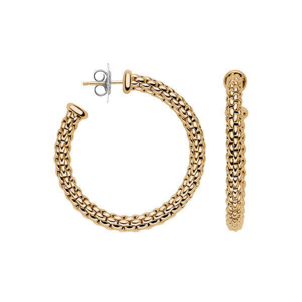 Fope Essentials 750 Gelbgold Creolen 02E06OX_XX