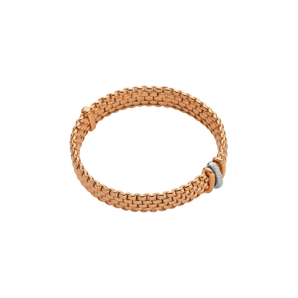 Fope Panorama Flex it Roségold Armband mit Diamanten 58704BX_BB