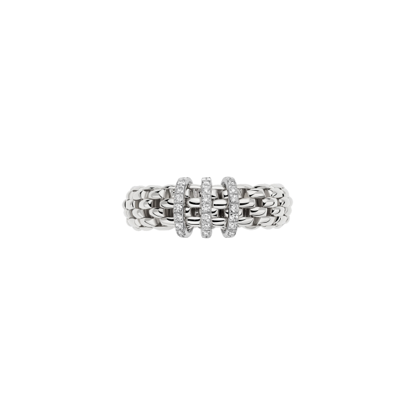 Fope Vendôme Flex it Weissgold Ring mit Diamant-Pavé 59202AX_PB