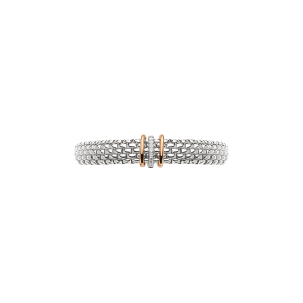 Fope Panorama Flex it Weißgold Armband mit Diamanten 58704BX_BB