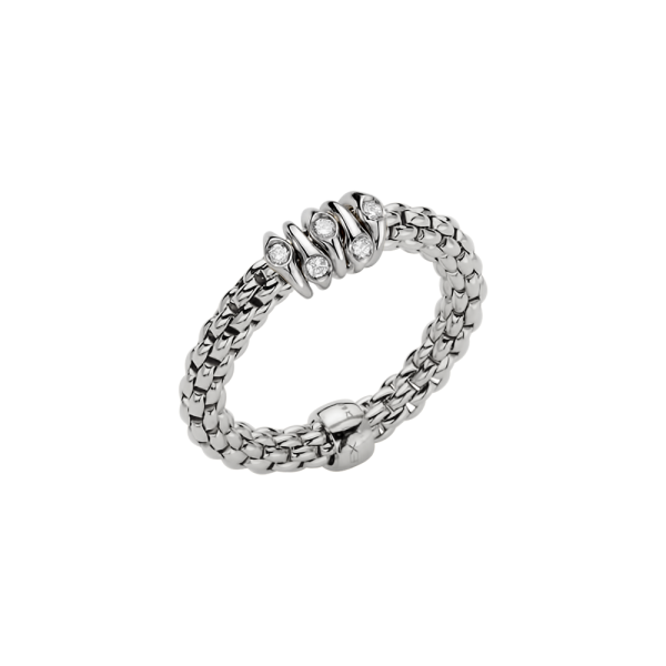 Fope Prima Flex it Weissgold Ring mit Diamanten 74608AX_BB