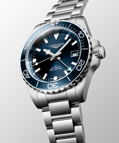 HydroConquest GMT Automatic Ø 41 mm L3.790.4.96.6