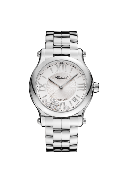 Chopard Happy Sport Automatik 36mm 278559-3002 mit Stahlband bei Juwelier Hungeling