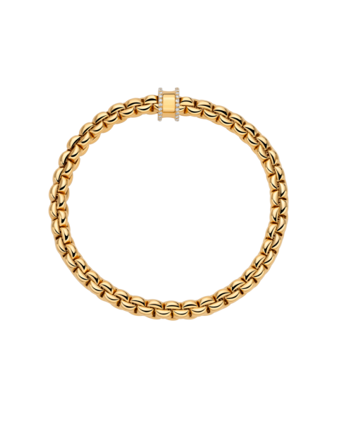Fope Eka Flex it Gelbgold Armband mit Diamant 72810BX_BB_G_XGX