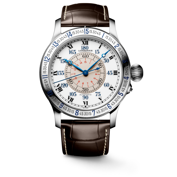 Longines Lindberg Hour Angle Watch L2.678.4.11.0 bei Juwelier Hungeling