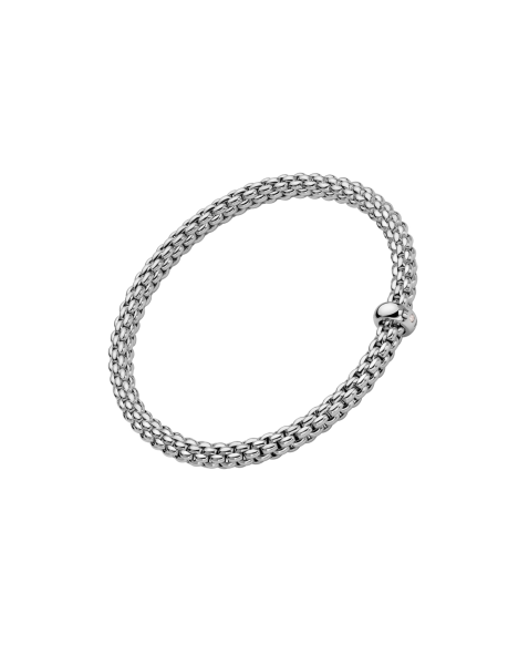 Fope Solo Flex'it Weissgold Armband mit weissem Brillant 01M06BX_BB