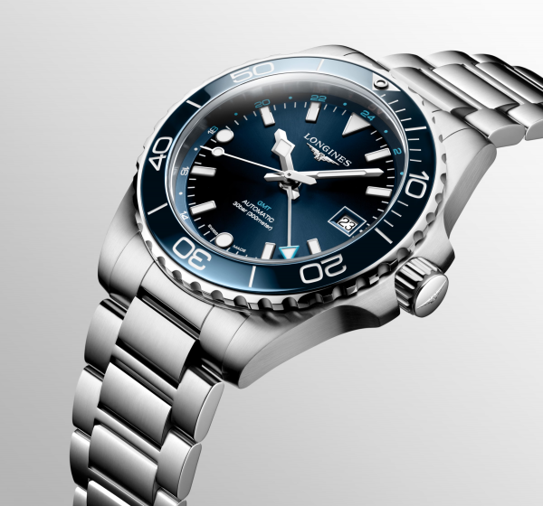 HydroConquest GMT Automatic Ø 41 mm L3.790.4.96.6