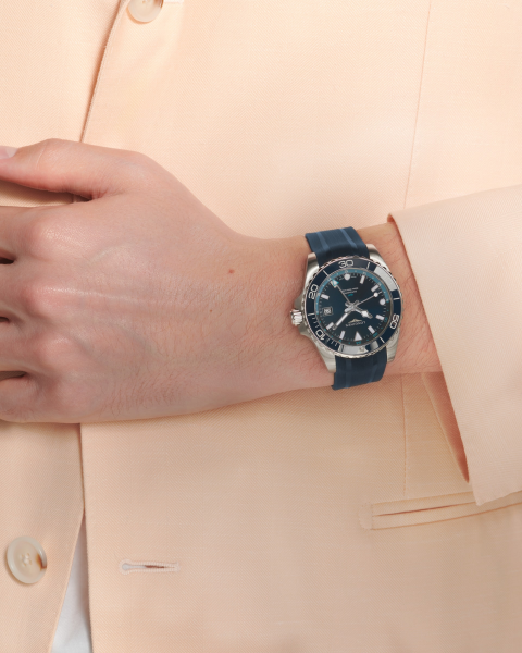 HydroConquest GMT Automatic Ø 41 mm L3.790.4.96.9