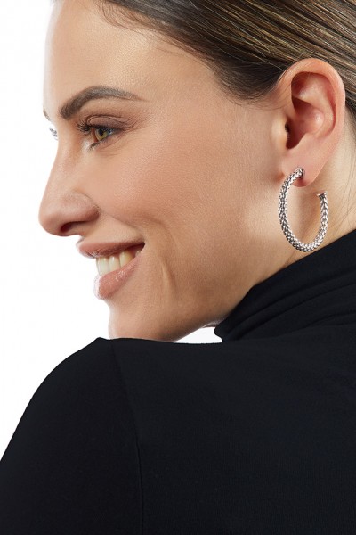 Fope Essentials 750 Gelbgold Creolen 02E06OX_XX