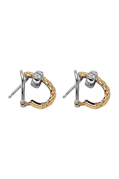 Fope Vendôme Gelbgold Ohrringe mit Diamanten 56002OX_BB