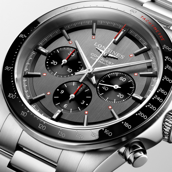 Conquest Chronograph Ski Edition Ø 42 mm L3.836.4.52.9