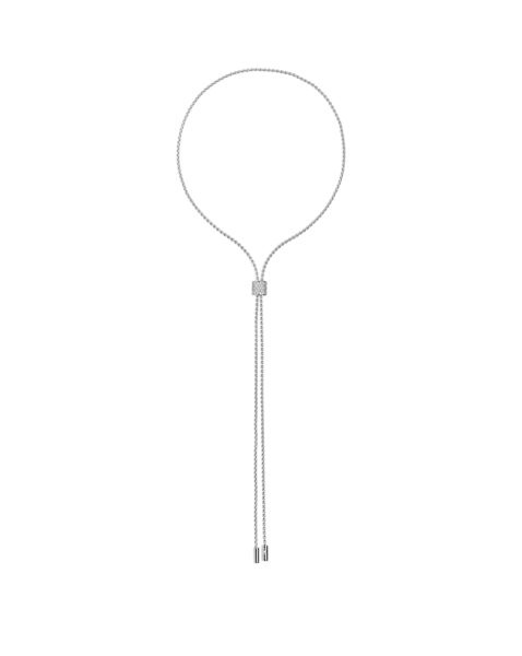 Fope Aria Weißgold Slider Halskette mit Diamant-Pavé 89403CX_BB_B_BBX_070