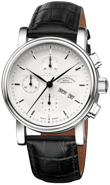Mühle Glashütte Teutonia II Chronograph M1-30-95-LB bei Juwelier Hungeling