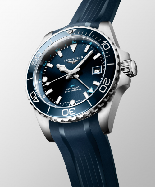 HydroConquest GMT Automatic Ø 41 mm L3.790.4.96.9