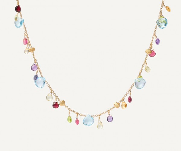 Paradise Halskette aus Gold mit bunten Edelsteinen CB2584-E_MIX01T_Y_02
