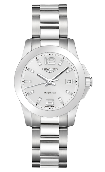 Longines Damenuhr Conquest L3.377.4.76.6 bei Juwelier Hungeling