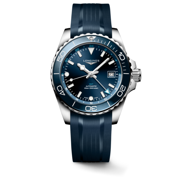 Longines HydroConquest GMT Automatic Ø 41 mm L3.790.4.96.9 bei Juwelier Hungeling