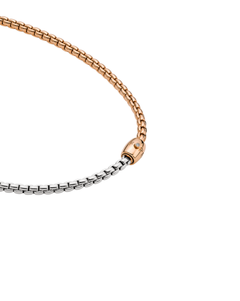 Fope Eka Flex it Bicolor Halskette mit Diamant 07F01C2_BB_1_XRX