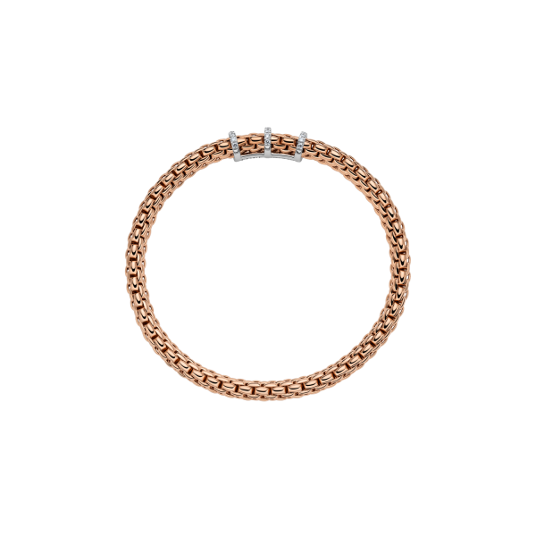 Fope Vendôme Flex it Rosegold Armband mit Diamant-Pavé 59202BX_PB