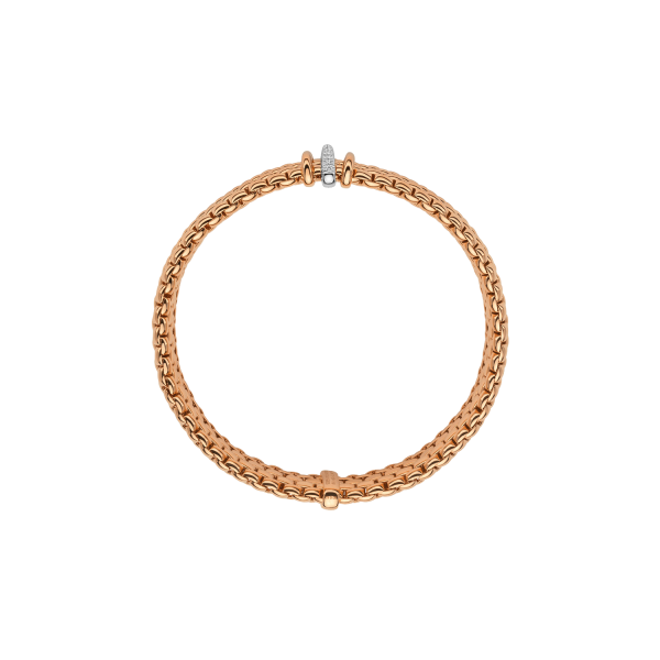 Fope Panorama Flex it Roségold Armband mit Diamanten 58704BX_BB