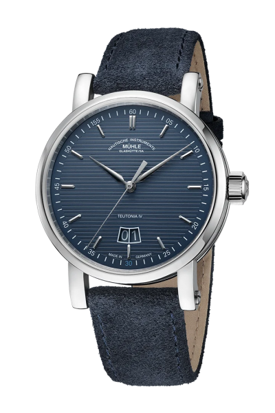 Mühle Glashütte Teutonia IV Grossdatum Edition 1994 M1-44-75-1994-LB-V bei Juwelier Hungeling