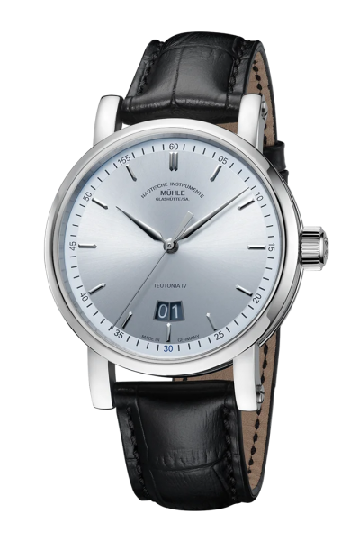 Mühle Glashütte Teutonia IV Grossdatum Edition 1994 M1-44-72-1994-LB bei Juwelier Hungeling