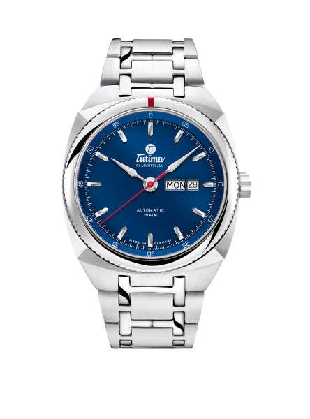 Tutima Saxon One Automatic Royal Blue 6120-05 bei Juwelier Hungeling