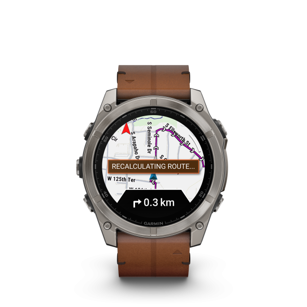 Garmin fēnix 8 - 51 mm AMOLED Sapphire Graphit/Carbongrau Titan 010-02905-40