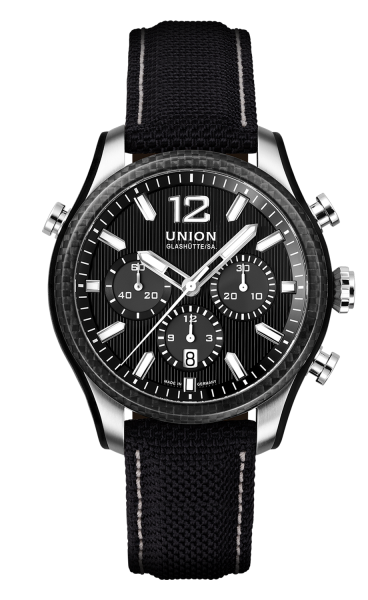 Union Glashütte Belisar Chronograph Sport D009.927.26.207.00 mit Textilband