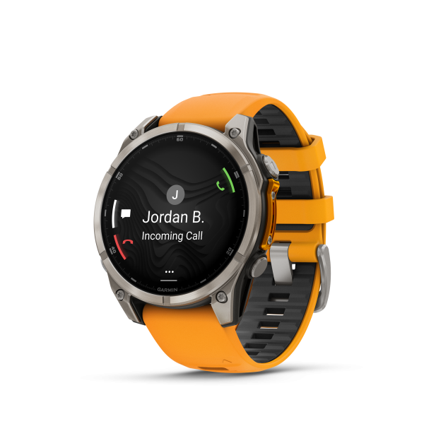 Garmin fēnix 8 - 47 mm AMOLED Sapphire Graphit/Titanium Titan 010-02904-11