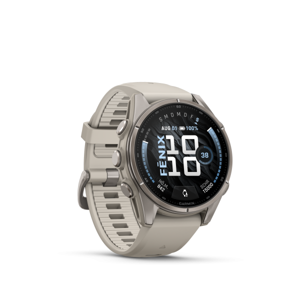 Garmin fēnix 9 - 43 mm Titan 010-04761-01 bei Juwelier Hungeling