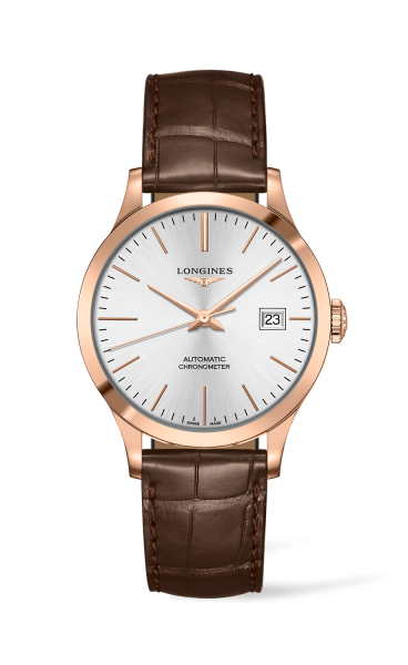 Longines Record Ø 38,5 mm L2.820.8.72.2 bei Juwelier Hungeling