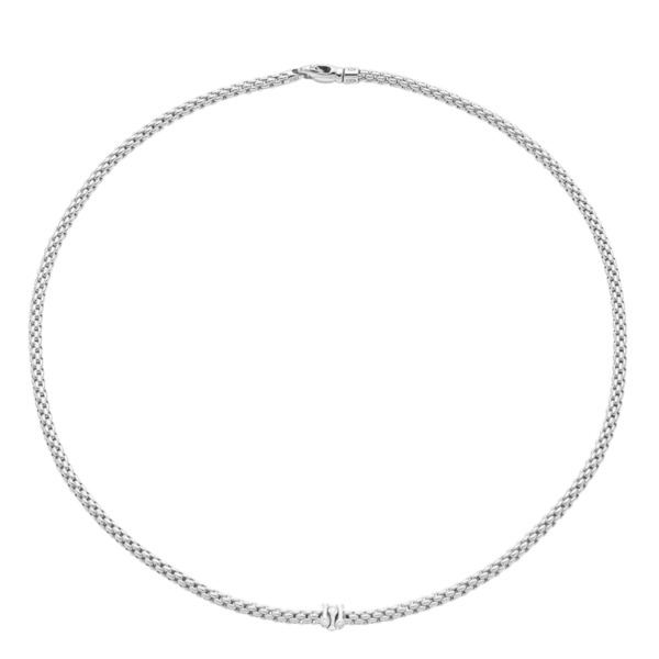 Fope Prima Weißgold Collier mit Diamanten 74308CX_BB_B_BBB_043 bei Juwelier Hungeling