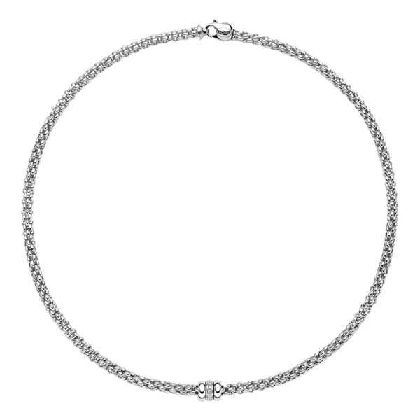 Fope Solo Weißgold Collier mit Diamanten 62106CX_BB_B_BBB