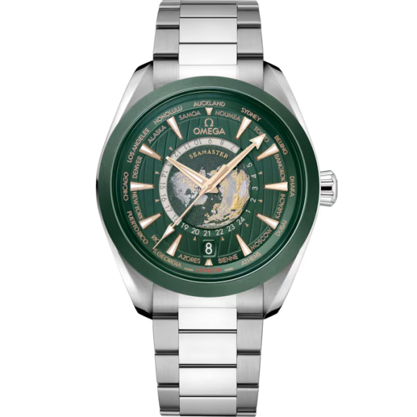 Omega Seamaster Aqua Terra 150M Worldtimer 220.30.43.22.10.001 bei Juwelier Hungeling