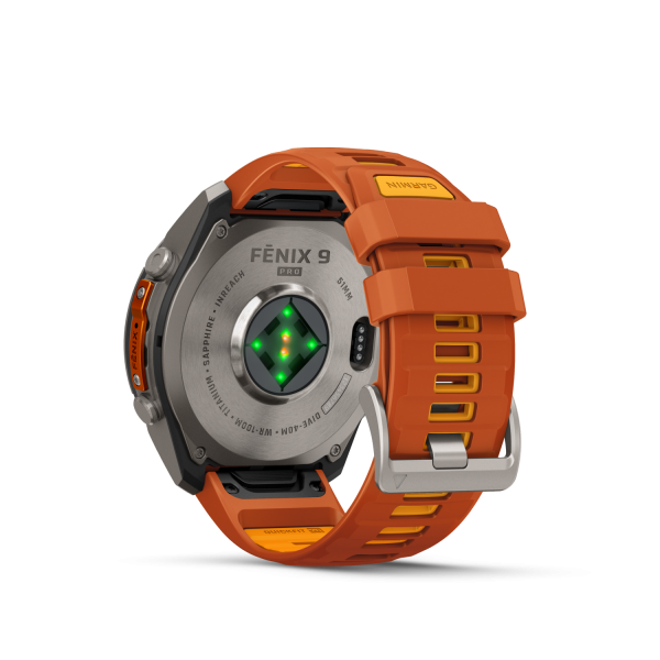 Garmin fēnix 9 Pro – inReach, 51 mm Titan 010-04337-01