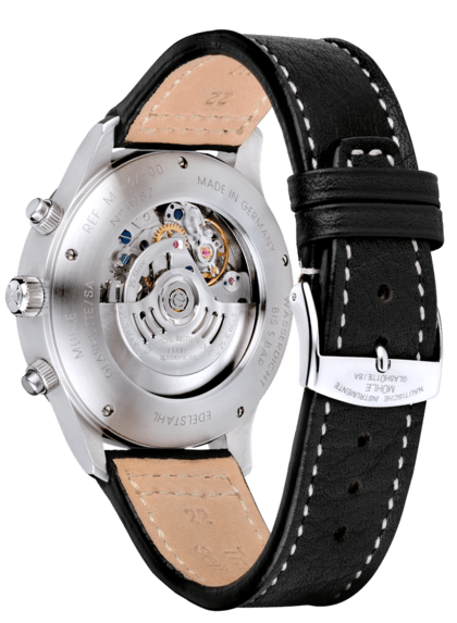 Mühle Glashütte Terrasport I Chronograph M1-37-74-LB Rückseite bei Juwelier Hungeling
