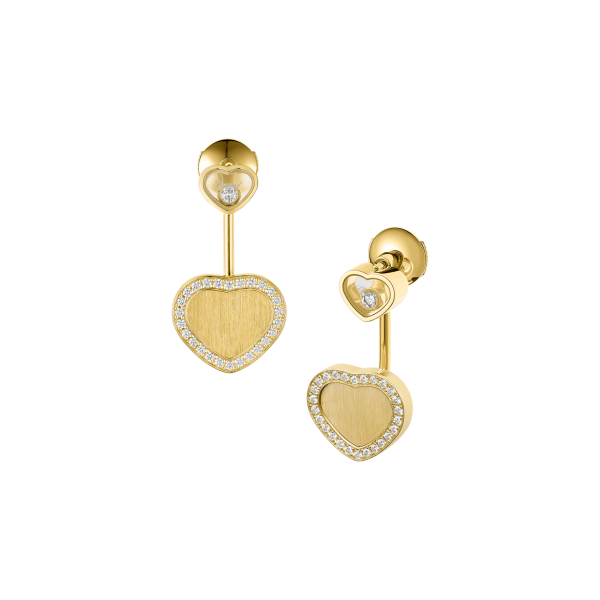 Chopard Ohrringe Happy Hearts Golden Hearts 83A107-0921 bei Juwelier Hungeling