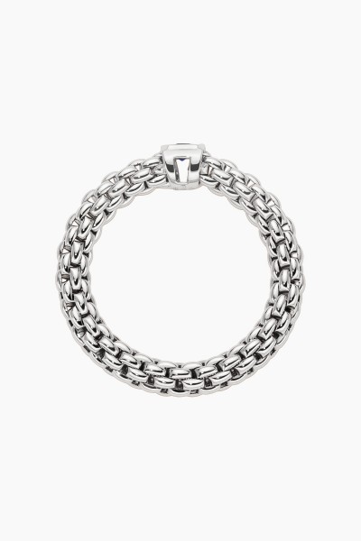 Fope Souls Flex it Weissgold Ring mit blauem Saphir 09E08AX_B2_B_XBX