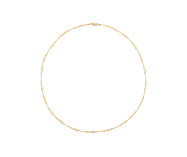 Marrakech Halskette aus Gold mit Diamanten CG337_B_YW_M5 bei Juwelier Hungeling