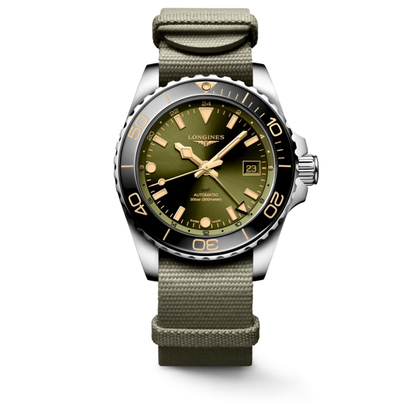 Longines HydroConquest GMT Automatic Ø 41 mm L3.790.4.06.2 bei Juwelier Hungeling