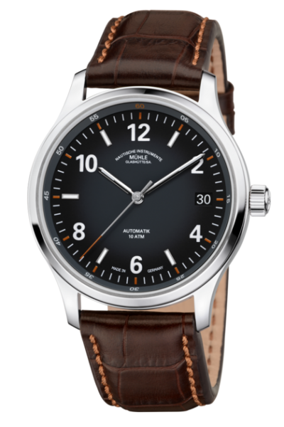 Mühle Glashütte Lunova Datum M1-43-16-LB bei Juwelier Hungeling