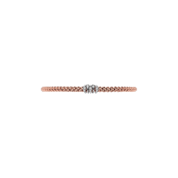 Fope Prima Flex it Roségold Armband mit Diamanten 74608BX_BB