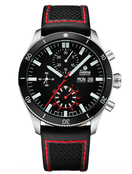 Tutima Grand Flieger Airport Chronograph 6407-05 bei Juwelier Hungeling